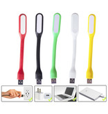 OuuZuu Lampe à LED USB - Lampe de lecture portable Lampe de chevet flexible Éclairage jaune