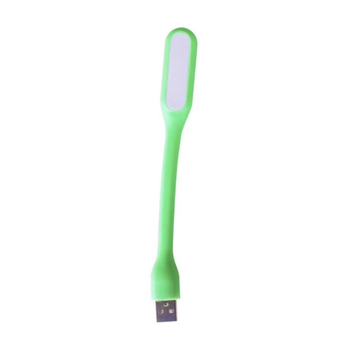 Lumière LED USB - Lampe de lecture portable Veilleuse flexible Eclairage Vert