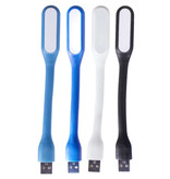 OuuZuu Luce LED USB - Lampada da lettura portatile Luce notturna flessibile Illuminazione blu scuro