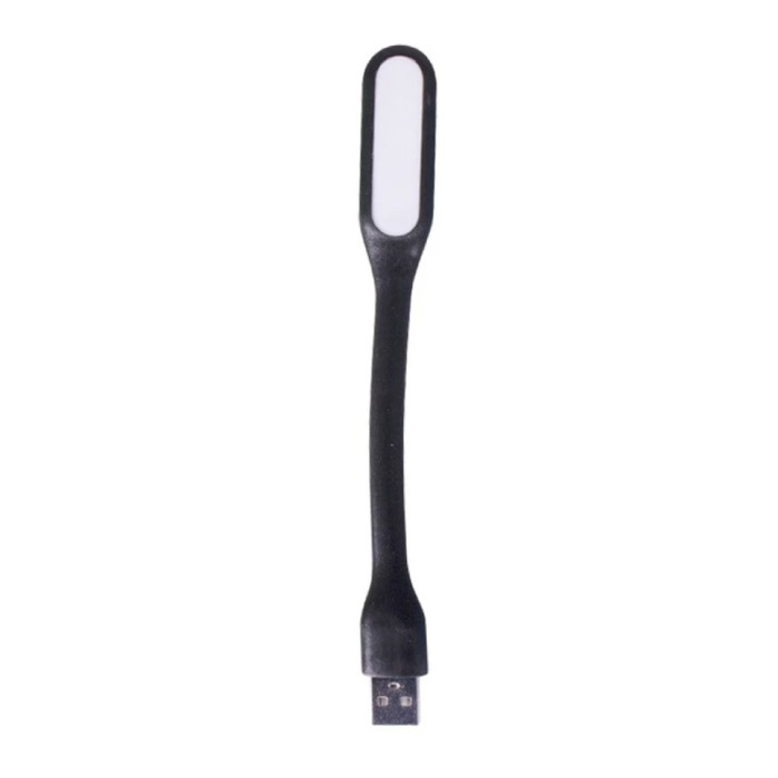 Luce LED USB - Lampada da lettura portatile Luce notturna flessibile Illuminazione nera