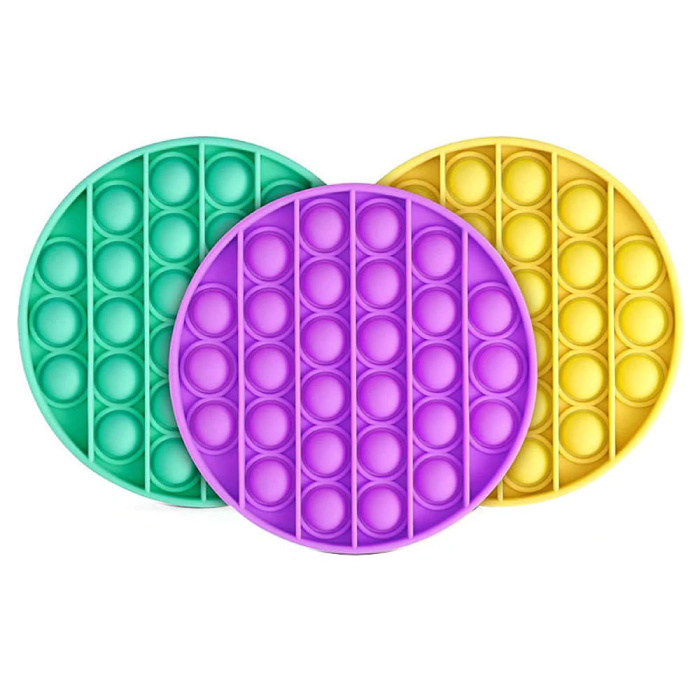 Pop It Jouet Sensoriel En Silicone - Chiffres 1 à 100 - Anti-stress Pour Enfants Et Adultes - Apprentissage Ludique