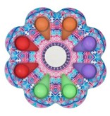 Stuff Certified® Pop It - Fidget Anty Stres Zabawka Bańka Silikonowa Tęcza