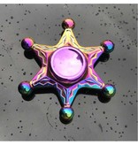 Stuff Certified® Fidget Spinner - Antystresowa ręczna zabawka Spinner R118 Metal Chroma