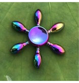 Stuff Certified® Fidget Spinner - Antystresowa ręczna zabawka Spinner R118 Metal Chroma