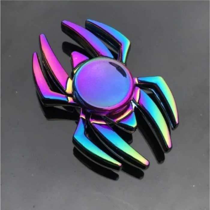 Fidget Spinner - Giocattolo antistress con spinner manuale R118 Metal Chroma
