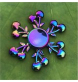 Stuff Certified® Fidget Spinner - Anti Stress Hand Draaier Speelgoed Toy R118 Metaal Chroma