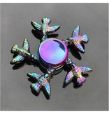 Stuff Certified® Fidget Spinner - Antystresowa ręczna zabawka Spinner R118 Metal Chroma