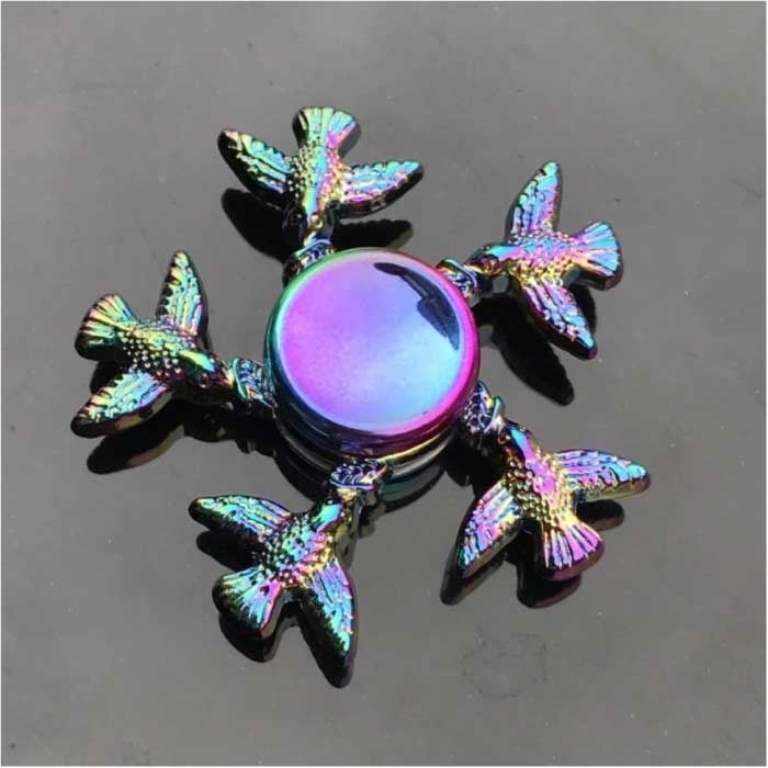 Fidget Spinner - Antiestrés Hand Spinner Toy Toy R118 Metal Chroma