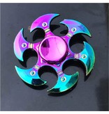 Stuff Certified® Fidget Spinner - Anti Stress Hand Draaier Speelgoed Toy R118 Metaal Chroma