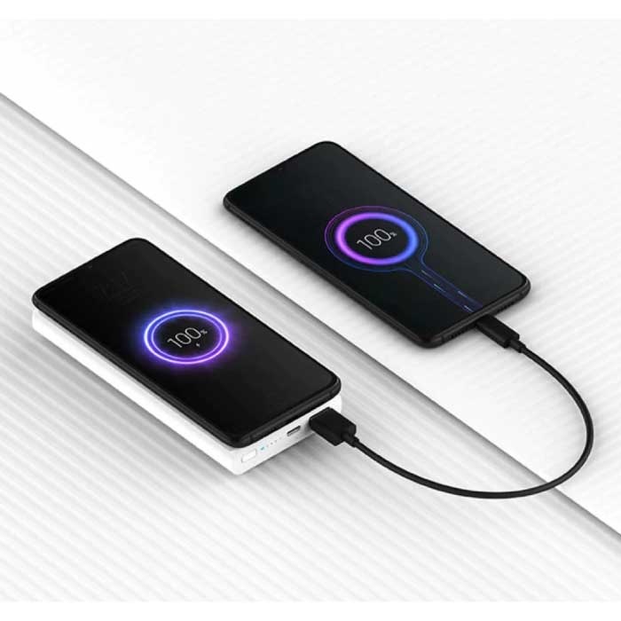 Xiaomi WPB15ZM Draadloze Qi Oplader + Powerbank 10.000mAh - Noodaccu Batterij Wireless Charger Pad Zwart