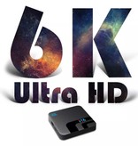 HONGTOP Lettore multimediale H6 TV Box 6K Android Kodi - 4 GB di RAM - 32 GB di spazio di archiviazione