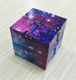 Stuff Certified® Nieskończoność Cube Friemelk Cube - Fidget Pad Gadżet antystresowy Przestrzeń na zabawki