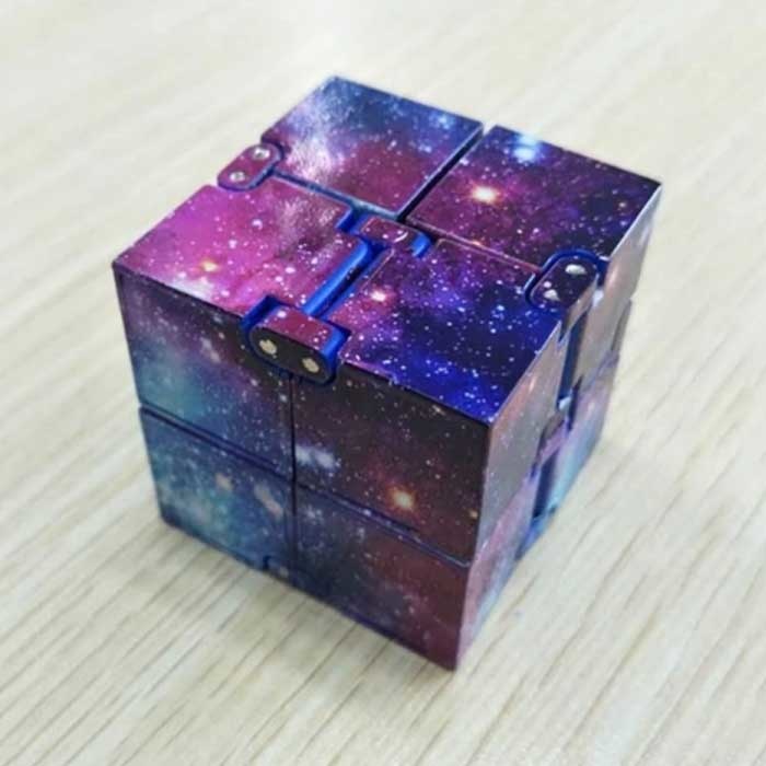 Infinity Cube Friemelk Cube - Fidget Pad Anti Stress Gadget Toy Space