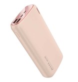 Kuulaa 18W Power Bank 20.000mAh - PD/QC3.0 with 3 USB Ports - External Emergency Battery Battery Charger Charger Pink