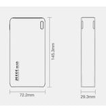 Kuulaa 18W Powerbank 20.000mAh - PD/QC3.0 met 3 USB Poorten - Externe Noodaccu Batterij Oplader Charger Geel