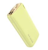 Kuulaa Power Bank de 18W 20.000mAh - PD / QC3.0 con 3 puertos USB - Cargador de batería de emergencia externo Cargador de batería Amarillo