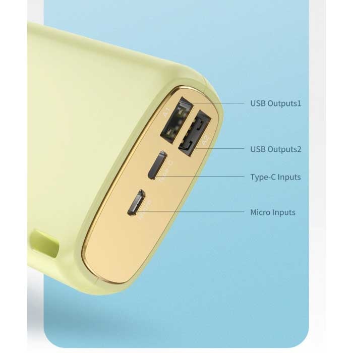 Mi Powerbank 3 - 20.000mAh - 3 Ports - Batterie Externe de Secours USB /  Type C