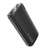 Kuulaa 18W Power Bank 20.000mAh - PD/QC3.0 z 3 portami USB - Zewnętrzna ładowarka awaryjna Ładowarka baterii Czarna