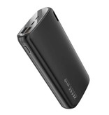 Kuulaa Powerbank 20.000mAh - 2.1A with 2 USB Ports - External Emergency Battery Battery Charger Charger Black