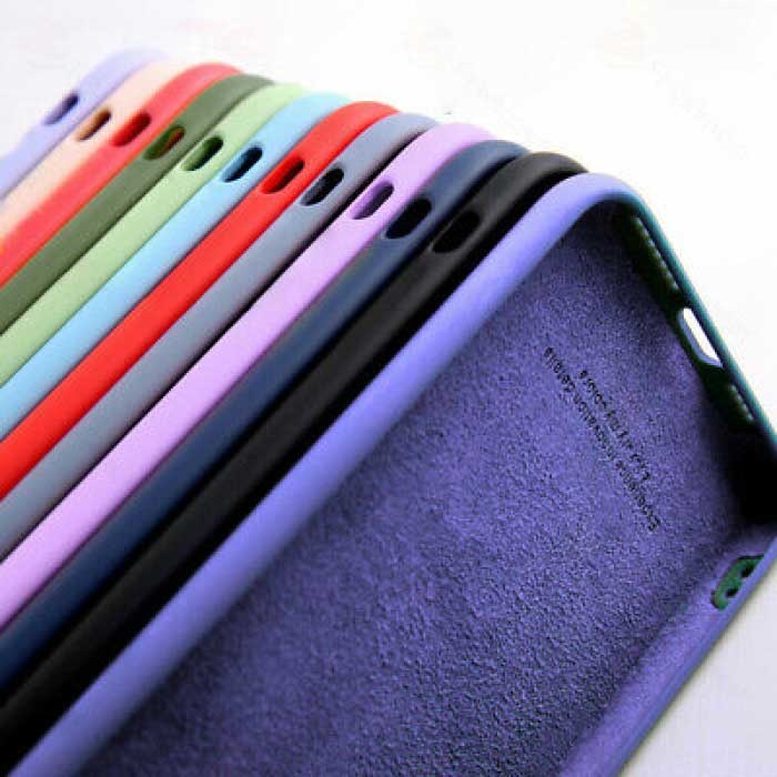 Funda Silicona Líquida Suave para Xiaomi Redmi Note 8 Pro Verde