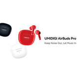 UMIDIGI Auriculares inalámbricos Airbuds Pro - Auriculares con control táctil con cancelación de ruido ANC TWS Auriculares Bluetooth 5.1 Auriculares Auriculares Negro