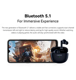 UMIDIGI Écouteurs sans fil Airbuds Pro - Écouteurs à contrôle tactile antibruit ANC Écouteurs TWS Bluetooth 5.1 Écouteurs Écouteurs Noir