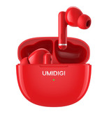 UMIDIGI Auricolari wireless Airbuds Pro - Auricolari con controllo tattile con cancellazione del rumore ANC Auricolari Bluetooth 5.1 TWS Auricolari Auricolari rossi