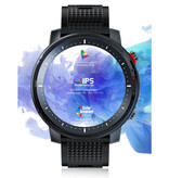 Melanda Smartwatch deportivo con monitor de frecuencia cardíaca - Fitness Sport Activity Tracker Reloj con correa de silicona iOS Android Red