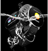 Melanda Sport Smartwatch IP68 - Fitness Sport Activity Tracker Reloj con correa de silicona iOS Android Amarillo