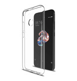 Luxddy Coque Transparente Xiaomi Mi A1 - Coque Transparente Silicone TPU