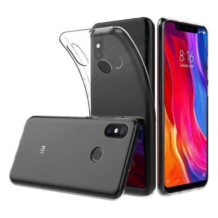 Luxddy Funda Transparente Xiaomi Mi A2 - Funda Transparente Silicona TPU