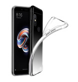 Luxddy Coque Transparente Xiaomi Mi A2 - Coque Transparente Silicone TPU