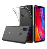 Luxddy Przezroczyste etui do Xiaomi Mi A3 - Przezroczyste etui Pokrowiec Silikon TPU