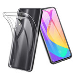Luxddy Coque Transparente Xiaomi Mi A3 Lite - Coque Transparente Silicone TPU