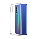 Luxddy Przezroczyste etui do Xiaomi Mi A3 Lite - Przezroczyste etui Pokrowiec Silikon TPU