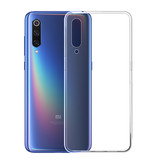 Luxddy Coque Xiaomi Mi 9 Transparente - Coque Transparente Silicone TPU