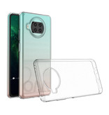 Luxddy Coque Transparente Xiaomi Mi 10T - Coque Transparente Silicone TPU