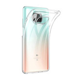 Luxddy Xiaomi Mi 10 Lite Transparente Hülle - Durchsichtige Hülle Silikon TPU