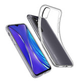 Luxddy Custodia trasparente Xiaomi Mi Note 10 - Cover trasparente in silicone TPU