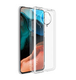 Luxddy Coque Transparente Xiaomi Poco X3 NFC - Coque Transparente Silicone TPU