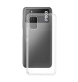 Luxddy Xiaomi Poco M3 Transparant Hoesje - Clear Case Cover Silicone TPU