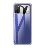 Luxddy Coque Transparente Xiaomi Poco M3 - Coque Transparente Silicone TPU