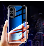 Luxddy Carcasa Transparente Xiaomi Poco M3 Pro - Carcasa Transparente Silicona TPU