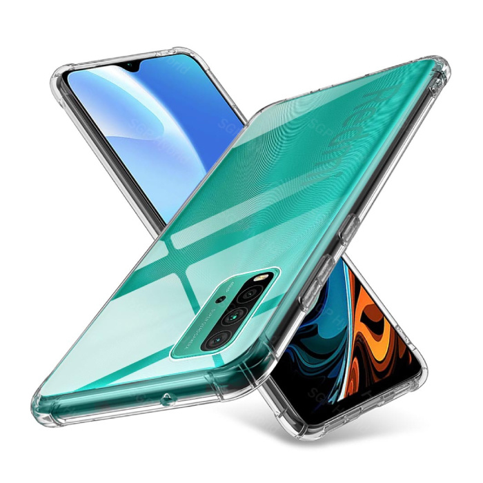 Custodia trasparente Xiaomi Redmi 9T - Custodia trasparente in silicone TPU