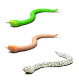 Stuff Certified® RC Cobra Viper mit Fernbedienung - Schlangenspielzeug Steuerbarer Robotertier Schwarz