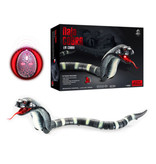 Stuff Certified® RC Cobra Viper avec Télécommande - Serpent Robot Contrôlable Animal Noir