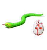 Stuff Certified® RC Cobra Viper with Remote Control - Snake Toy Controllable Robot Animal Green