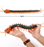 Criswisd Centipede RC con telecomando - animale robot controllabile millepiedi giocattolo nero