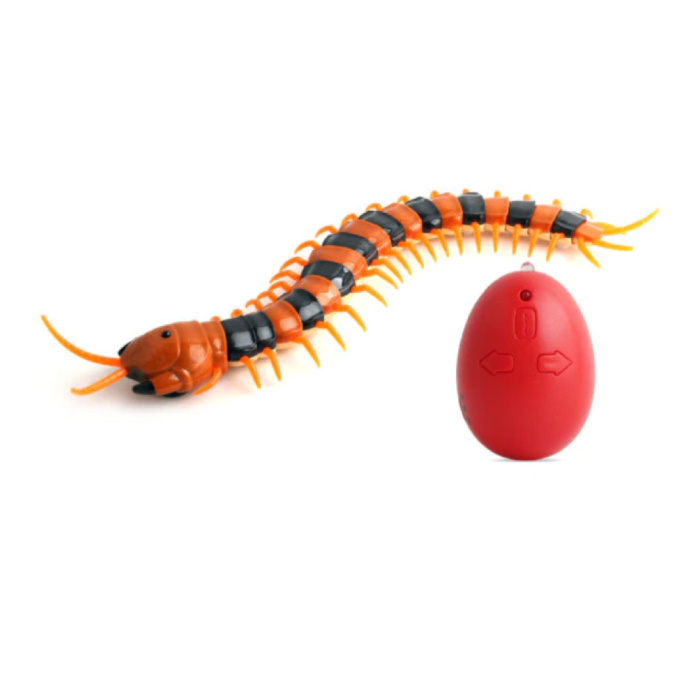 Centipede RC con telecomando - Robot controllabile giocattolo millepiedi Arancione