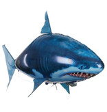 Hapybas Aufblasbare RC Shark Balloon Drohne mit Fernbedienung - Spielzeug steuerbarer Roboter Fisch Tier Blau